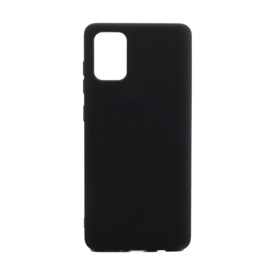 Capa de Silicone Macio para Samsung Galaxy A51 Preto